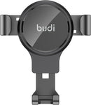 BUDI - Universal Gravity Car Holder Vent - 360 Rotation, Gravity Linkage, Single Handed, Large Screens