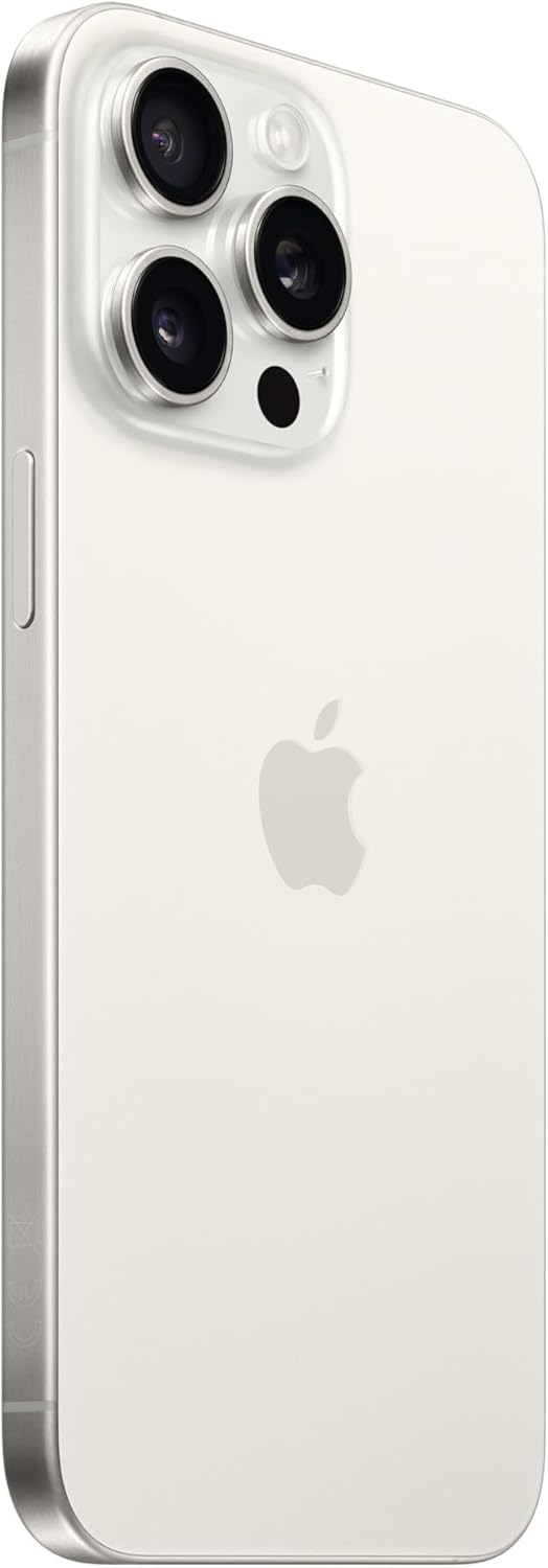 Apple iPhone 15 Pro Max (512 GB) - White Titanium (Refurbished) (Excellent Condition)