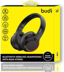 BUDI Bluetooth Wireless Headphone with Bass Stereo 5.0 15H Play time