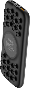 Budi - 10000mAh Wireless Pocket Power Bank - PB099B