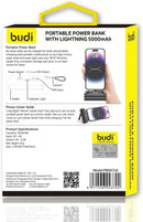 Budi - Portable Power Bank with Lightning 5000mAh - PB087LB
