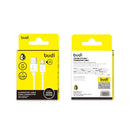 BUDI - 1m/3ft USB-A to USB-C Charge/Sync Cable - 2.4A Fast Charge Charging Durable Plug Electronic Cellphone Smartphone Charger Mobile