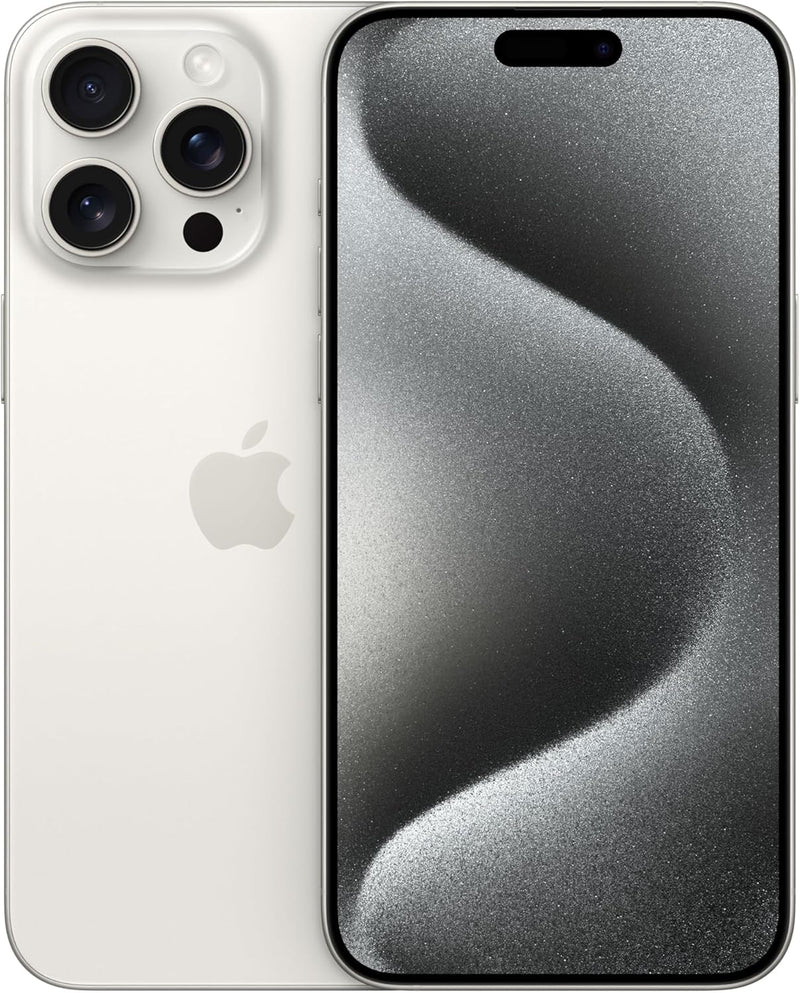 Apple iPhone 15 Pro Max (512 GB) - White Titanium (Refurbished) (Excellent Condition)